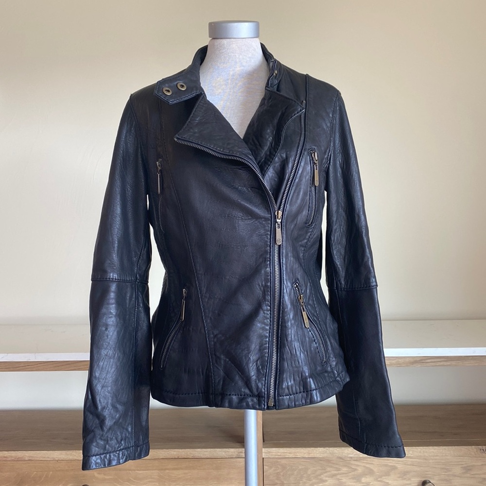 Michael Kors NWOT Genuine Leather Motorcycle Jacket